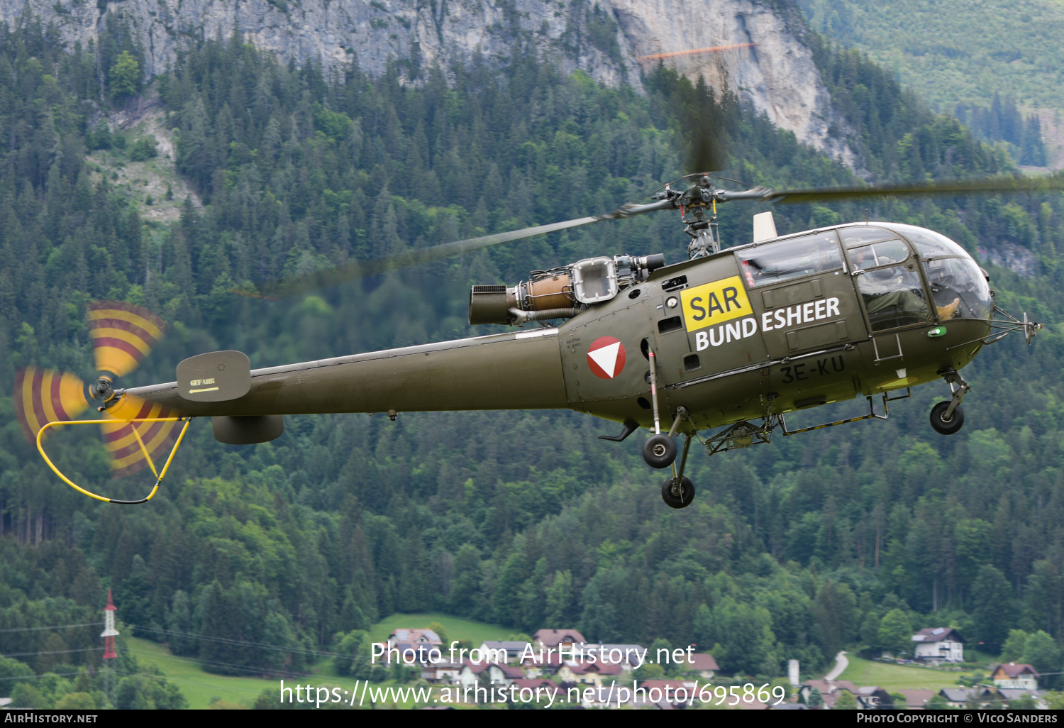 Aircraft Photo of 3E-KU | Aerospatiale SA-316B Alouette III | Austria - Air Force | AirHistory.net #695869