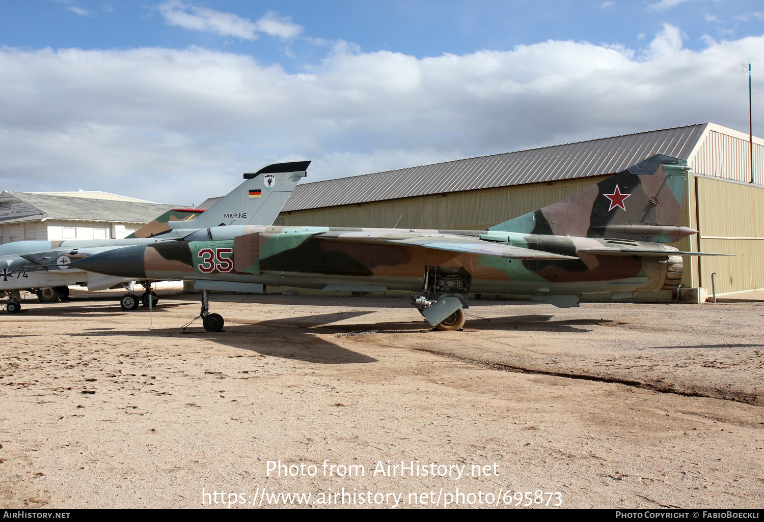 Aircraft Photo of 35 | Mikoyan-Gurevich MiG-23MLD | Russia - Air Force | AirHistory.net #695873