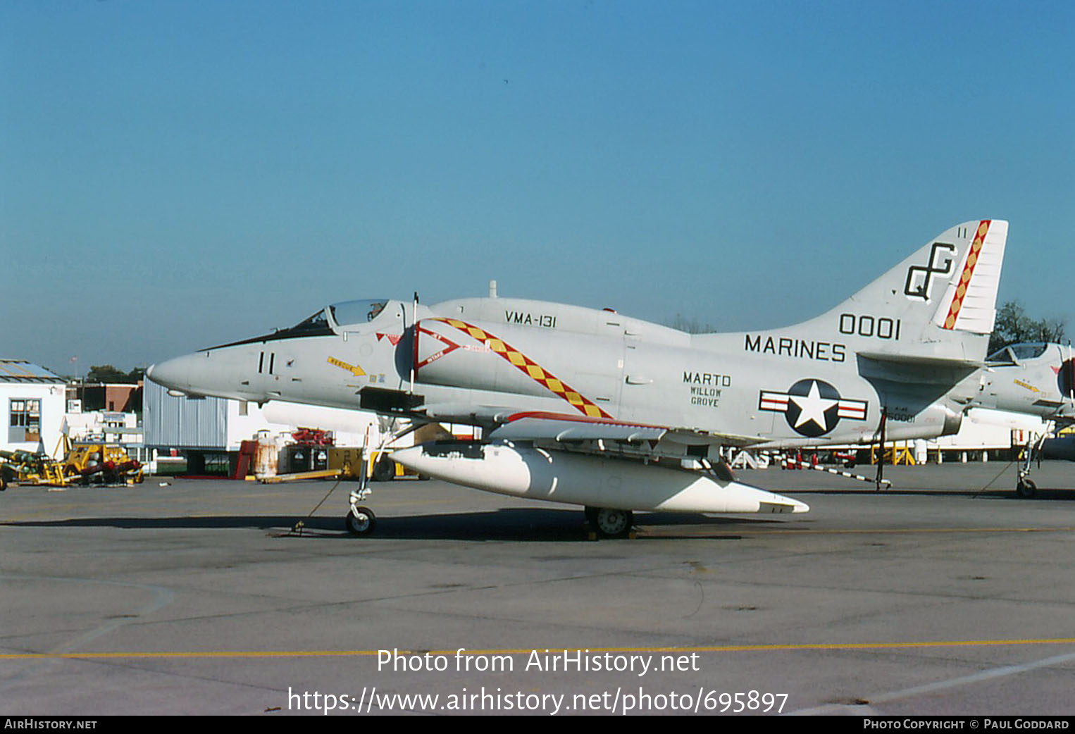 Aircraft Photo of 150001 / 0001 | Douglas A-4E Skyhawk (A4D-5) | USA - Marines | AirHistory.net #695897