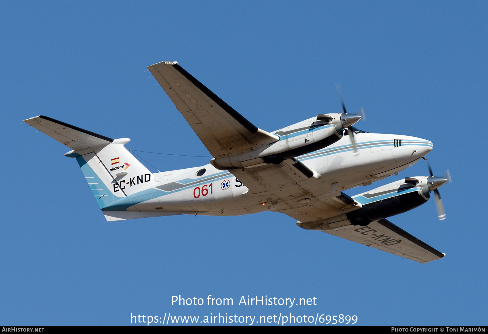 Aircraft Photo of EC-KND | Raytheon B200 King Air | Eliance | AirHistory.net #695899