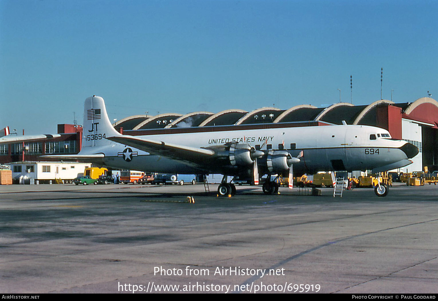 Aircraft Photo of 153694 | Douglas C-118B Liftmaster | USA - Navy | AirHistory.net #695919