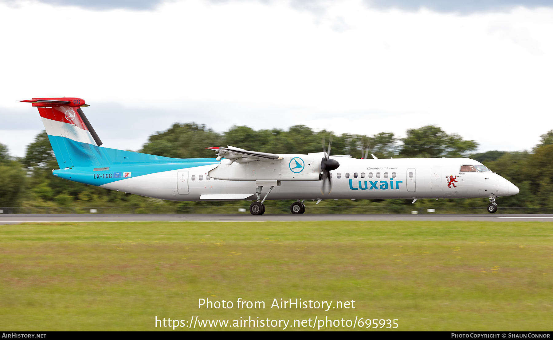 Aircraft Photo of LX-LGG | Bombardier DHC-8-402 Dash 8 | Luxair | AirHistory.net #695935