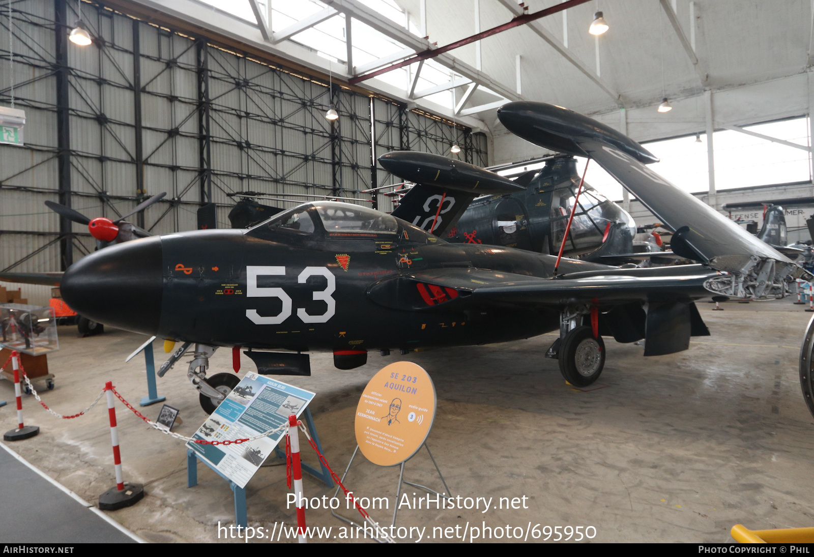 Aircraft Photo of 53 | Sud SE-213 Aquilon 203 | France - Navy | AirHistory.net #695950