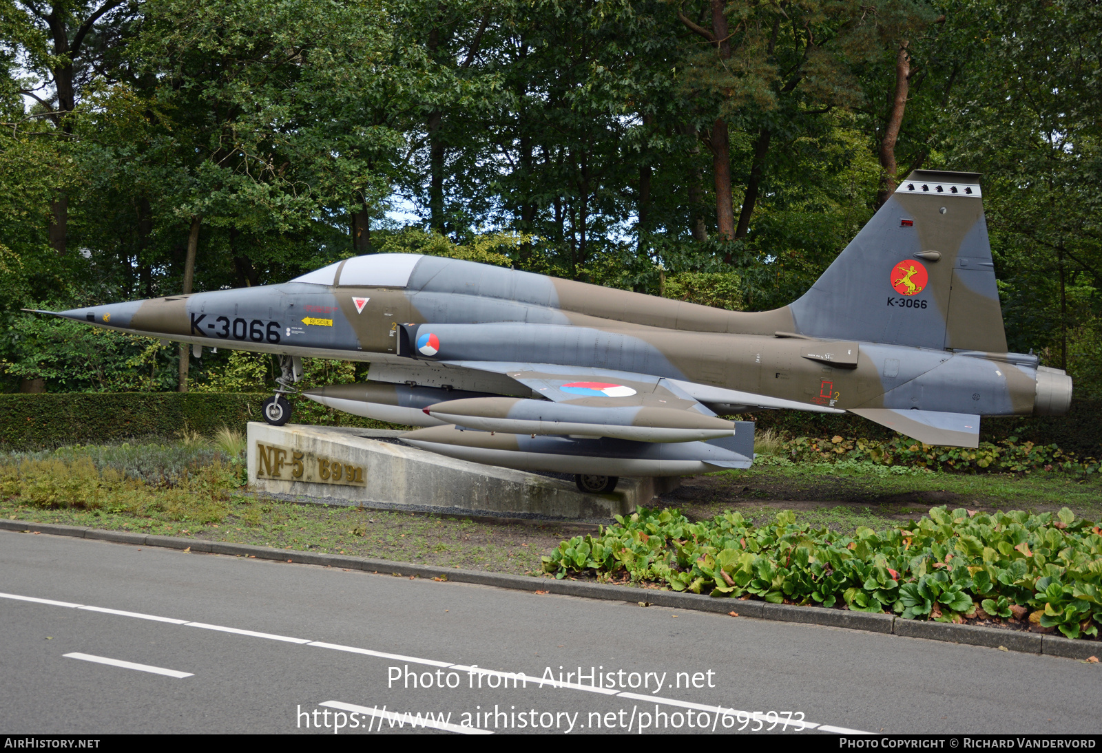 Aircraft Photo of K-3066 | Canadair NF-5A | Netherlands - Air Force | AirHistory.net #695973