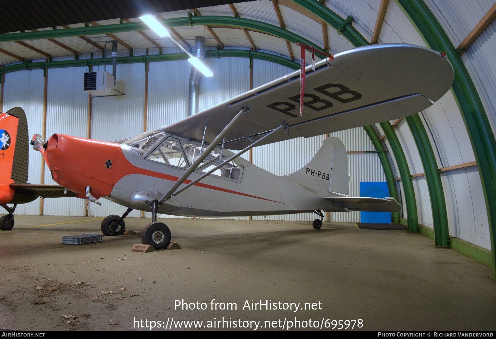 Aircraft Photo of PH-PBB | Stinson L-5B Sentinel | AirHistory.net #695978