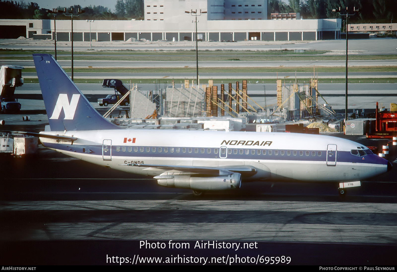 Aircraft Photo of C-GNDS | Boeing 737-2Q8/Adv | Nordair | AirHistory.net #695989