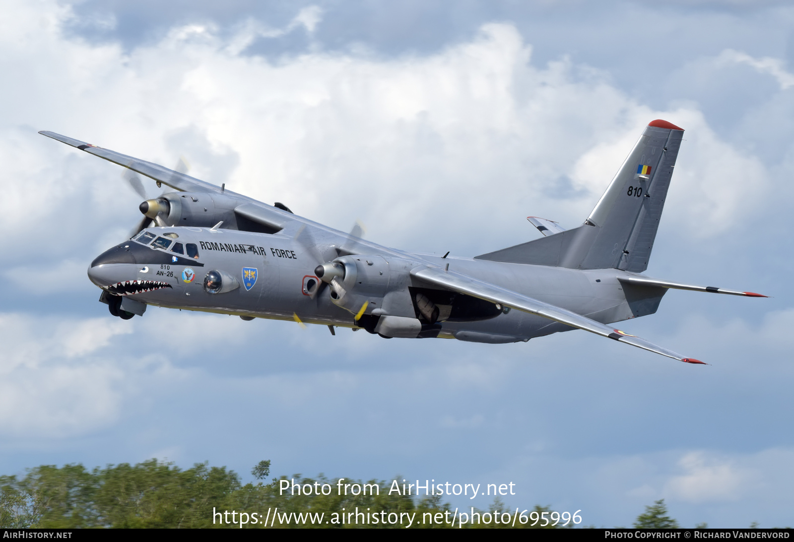 Aircraft Photo of 810 | Antonov An-26 | Romania - Air Force | AirHistory.net #695996