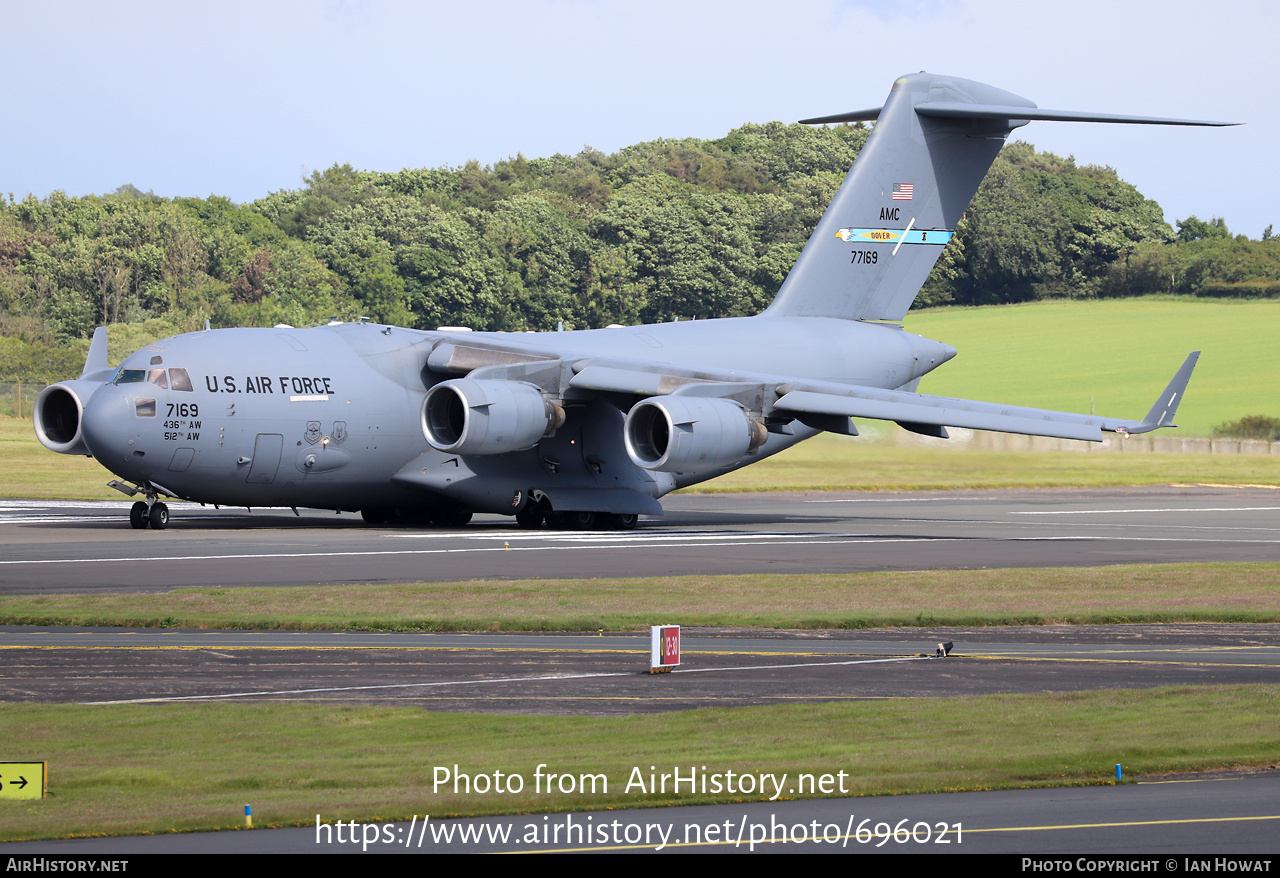 Aircraft Photo of 07-7169 / 77169 | Boeing C-17A Globemaster III | USA - Air Force | AirHistory.net #696021