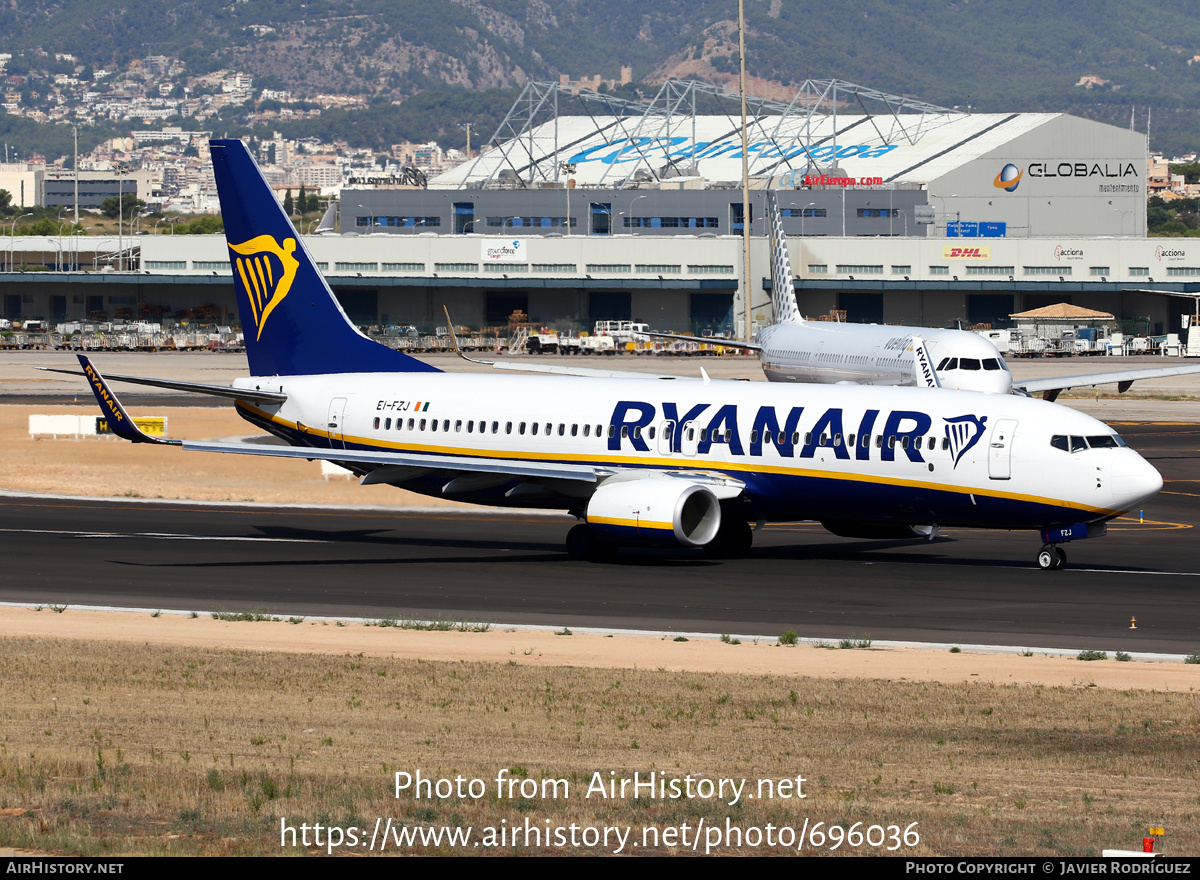 Aircraft Photo of EI-FZJ | Boeing 737-800 | Ryanair | AirHistory.net #696036