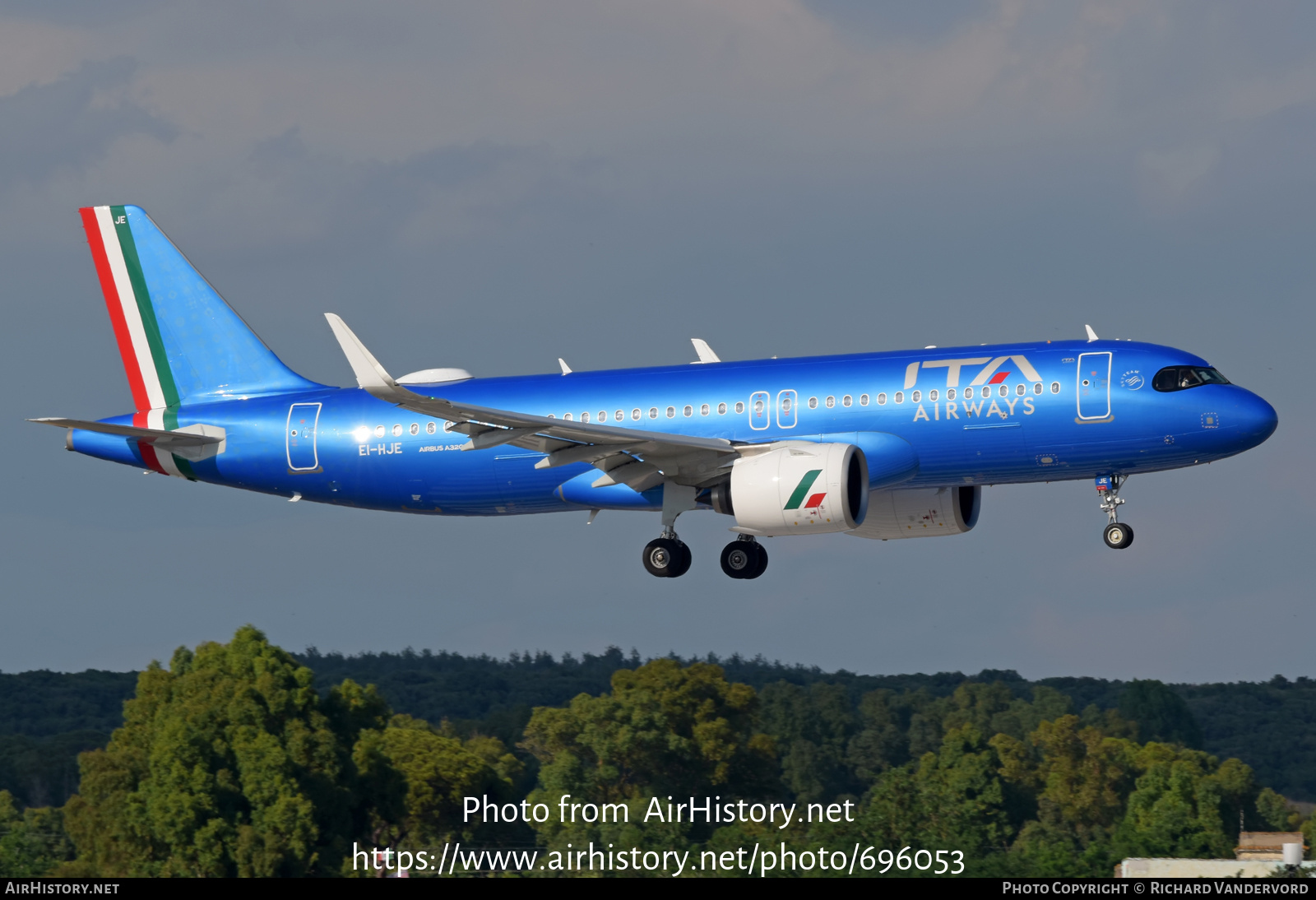 Aircraft Photo of EI-HJE | Airbus A320-271N | ITA Airways | AirHistory.net #696053