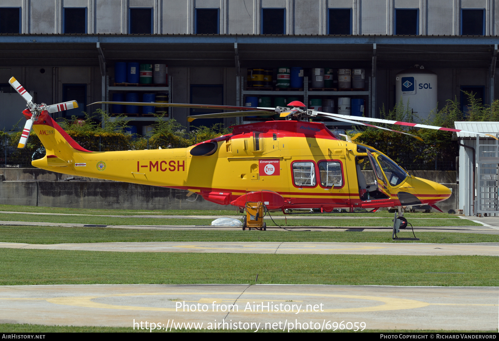 Aircraft Photo of I-MCSH | AgustaWestland AW-169 | Avincis | AirHistory.net #696059