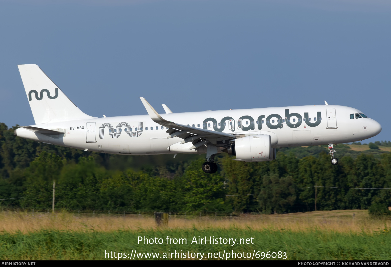 Aircraft Photo of ES-MBU | Airbus A320-271N | Marabu Airlines | AirHistory.net #696083