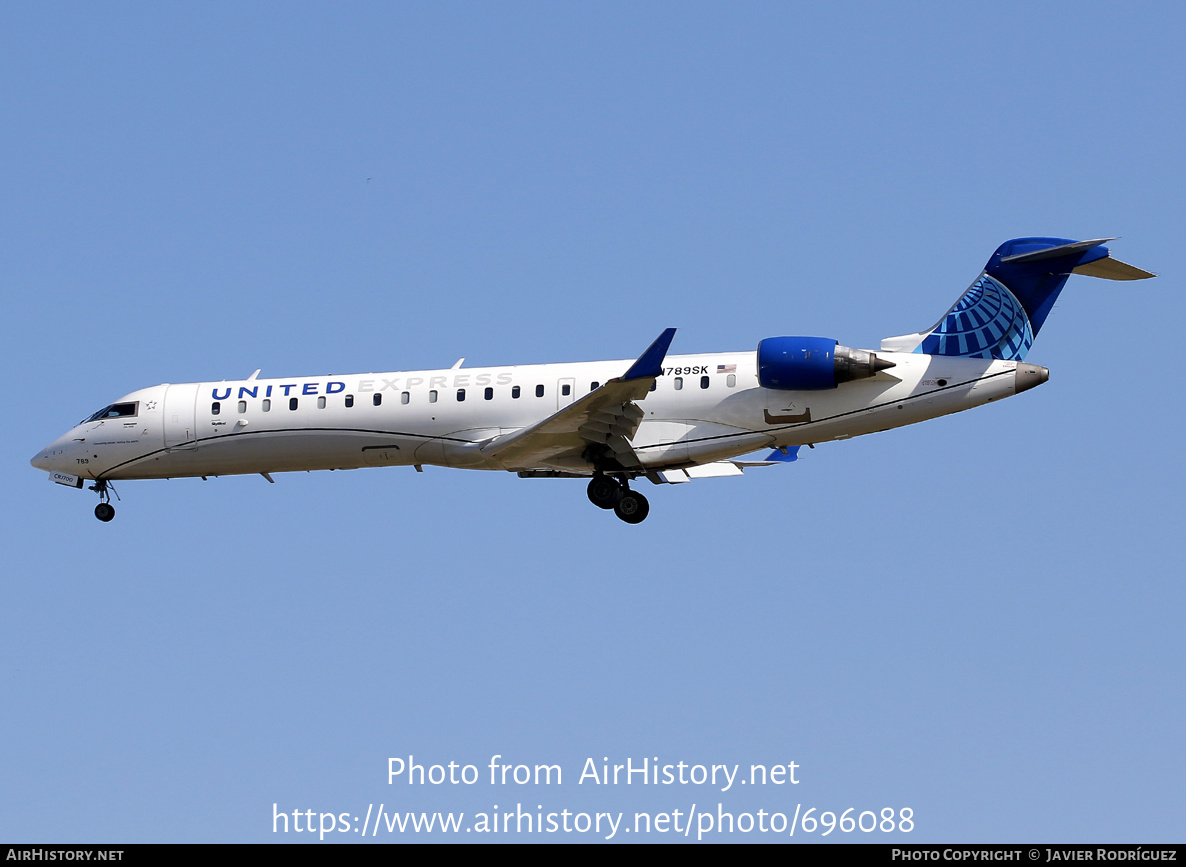 Aircraft Photo of N789SK | Bombardier CRJ-702 (CL-600-2C10) | United Express | AirHistory.net #696088