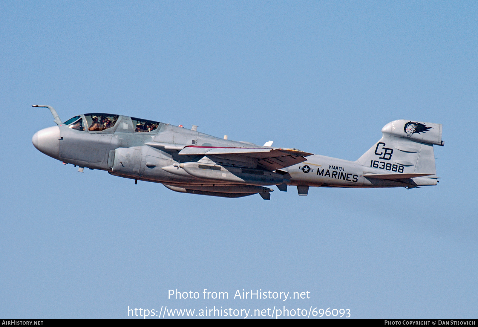 Aircraft Photo of 163888 | Grumman EA-6B Prowler (G-128) | USA - Marines | AirHistory.net #696093