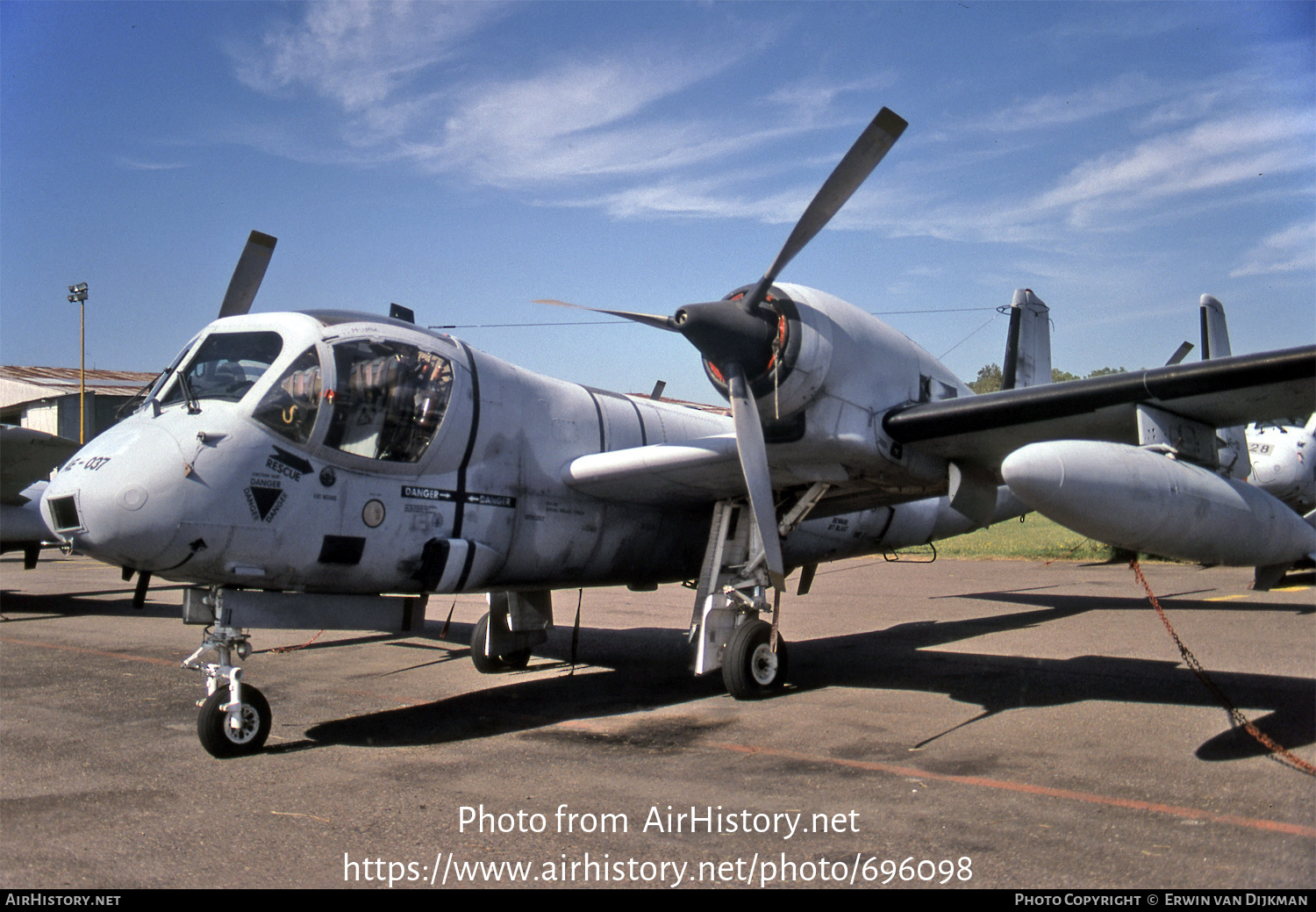 Aircraft Photo of AE-037 | Grumman OV-1D Mohawk | Argentina - Army | AirHistory.net #696098