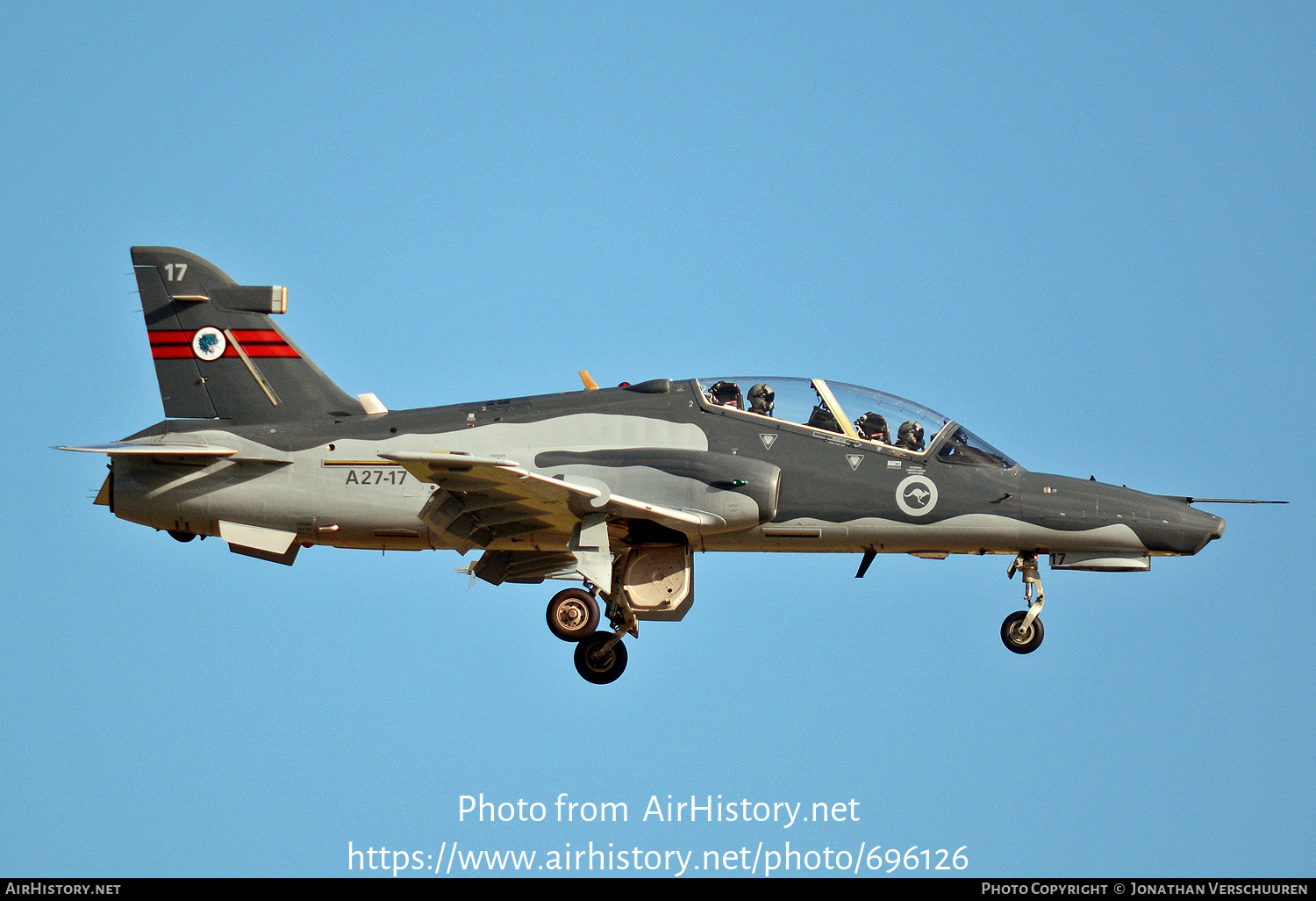 Aircraft Photo of A27-17 | BAE Systems Hawk 127 | Australia - Air Force | AirHistory.net #696126