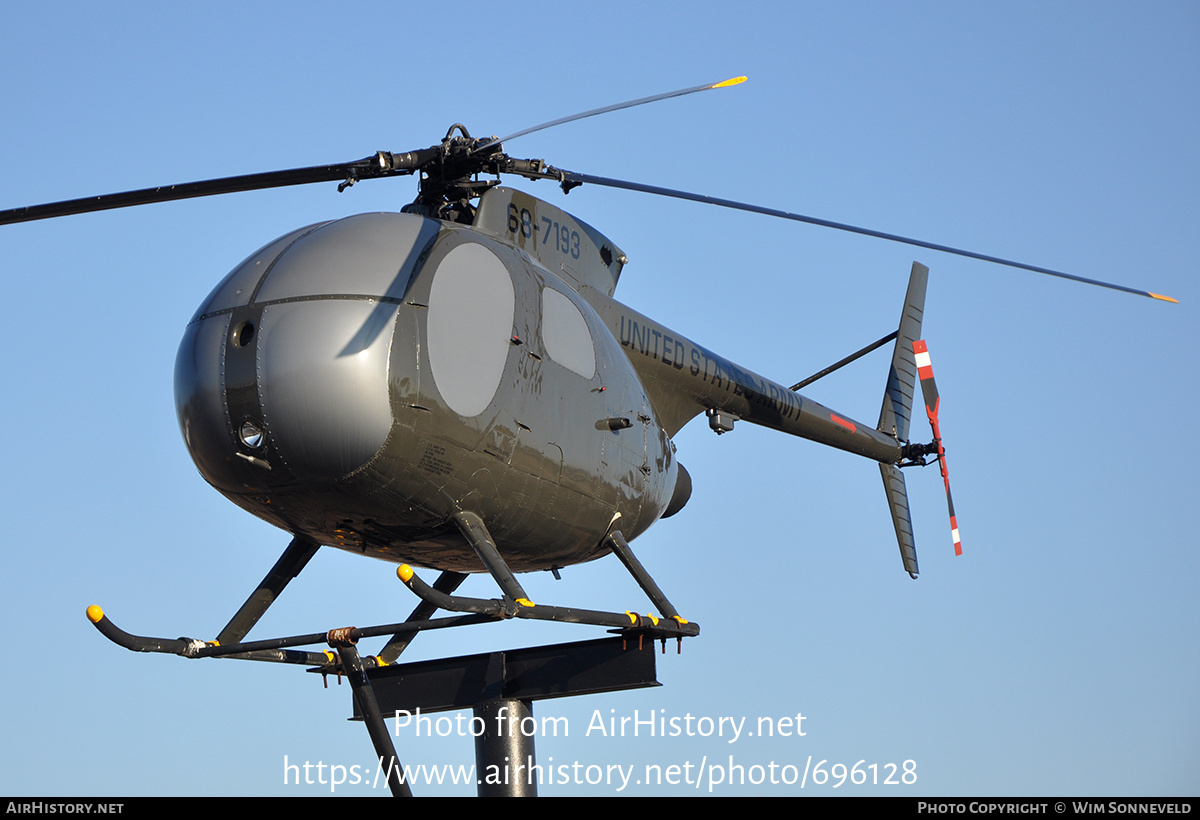 Aircraft Photo of 68-7193 | Hughes MH-6B Little Bird (369A) | USA - Army | AirHistory.net #696128