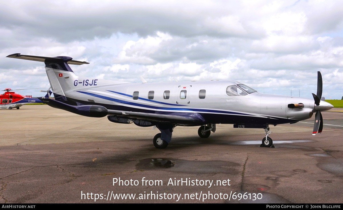 Aircraft Photo of G-ISJE | Pilatus PC-12NGX (PC-12/47E) | AirHistory.net #696130