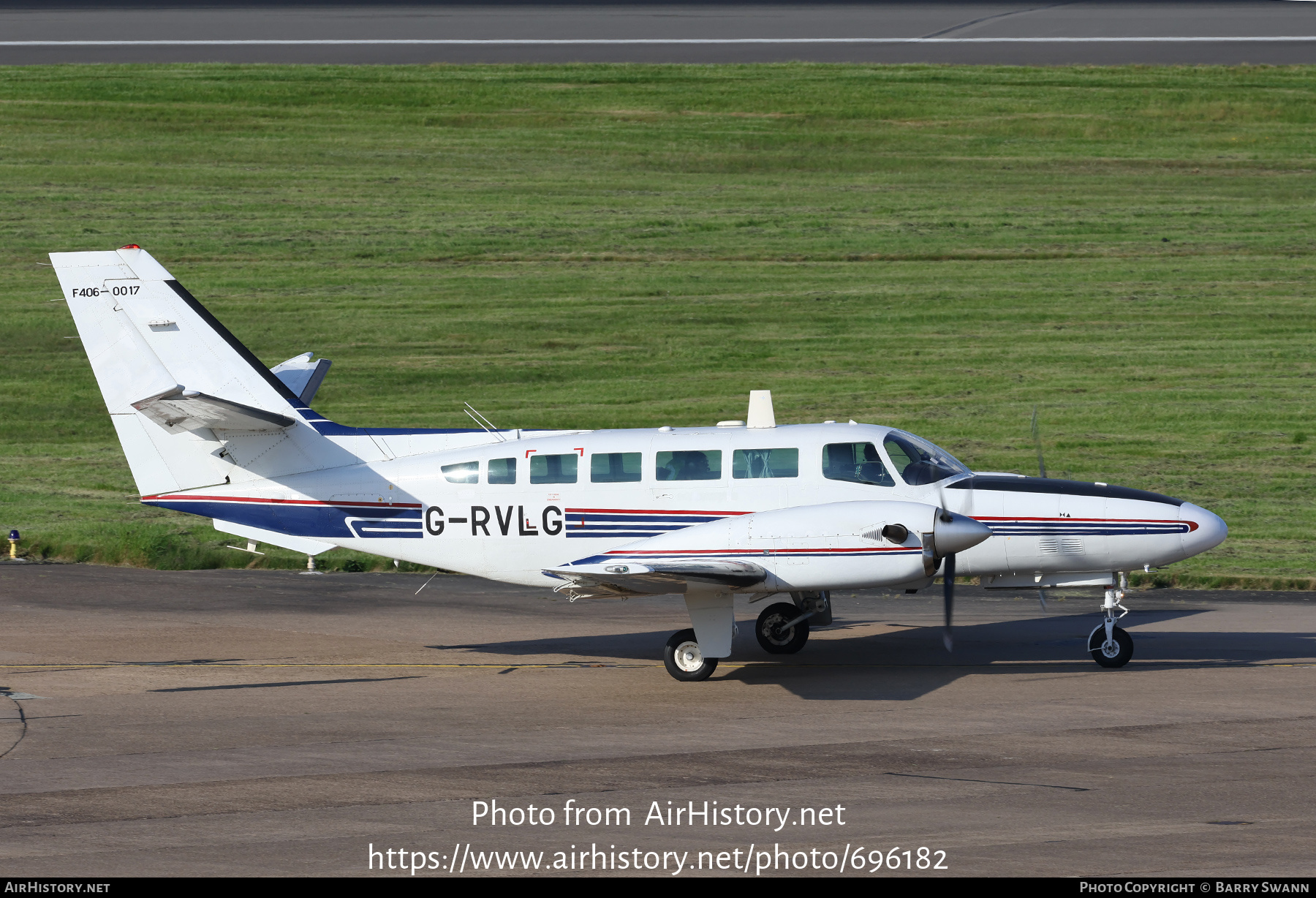 Aircraft Photo of G-RVLG | Reims F406 Caravan II | AirHistory.net #696182