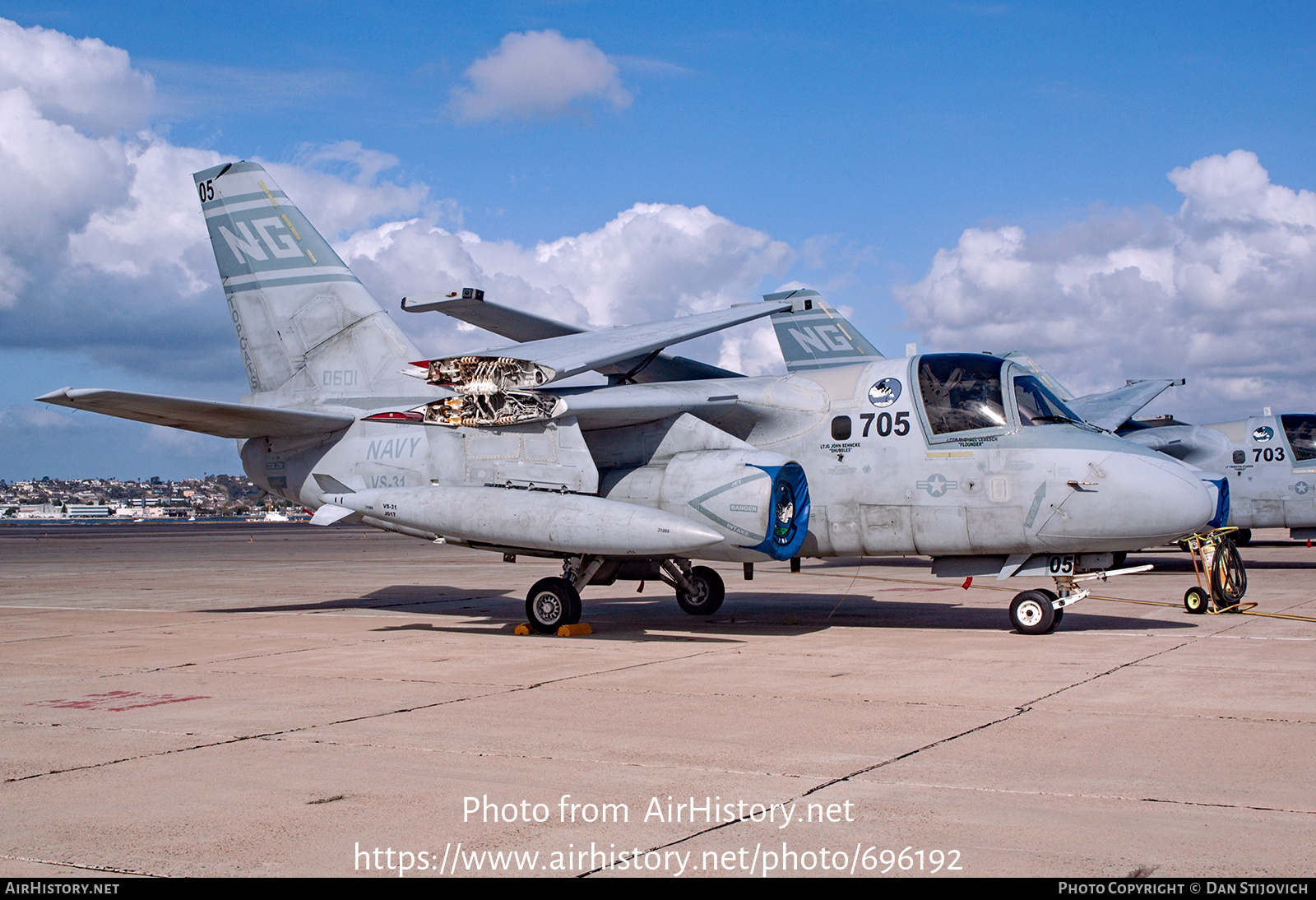 Aircraft Photo of 160601 / 0601 | Lockheed S-3B Viking | USA - Navy | AirHistory.net #696192