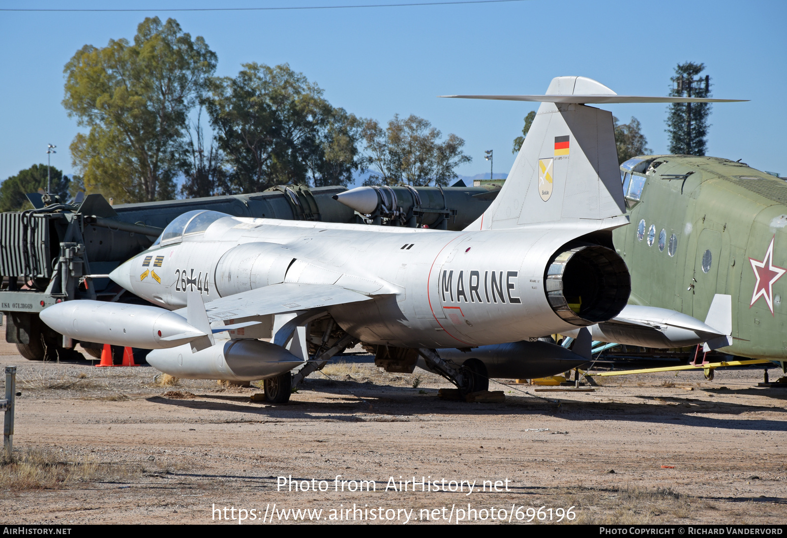 Aircraft Photo of 2644 | Lockheed F-104G Starfighter | Germany - Navy | AirHistory.net #696196