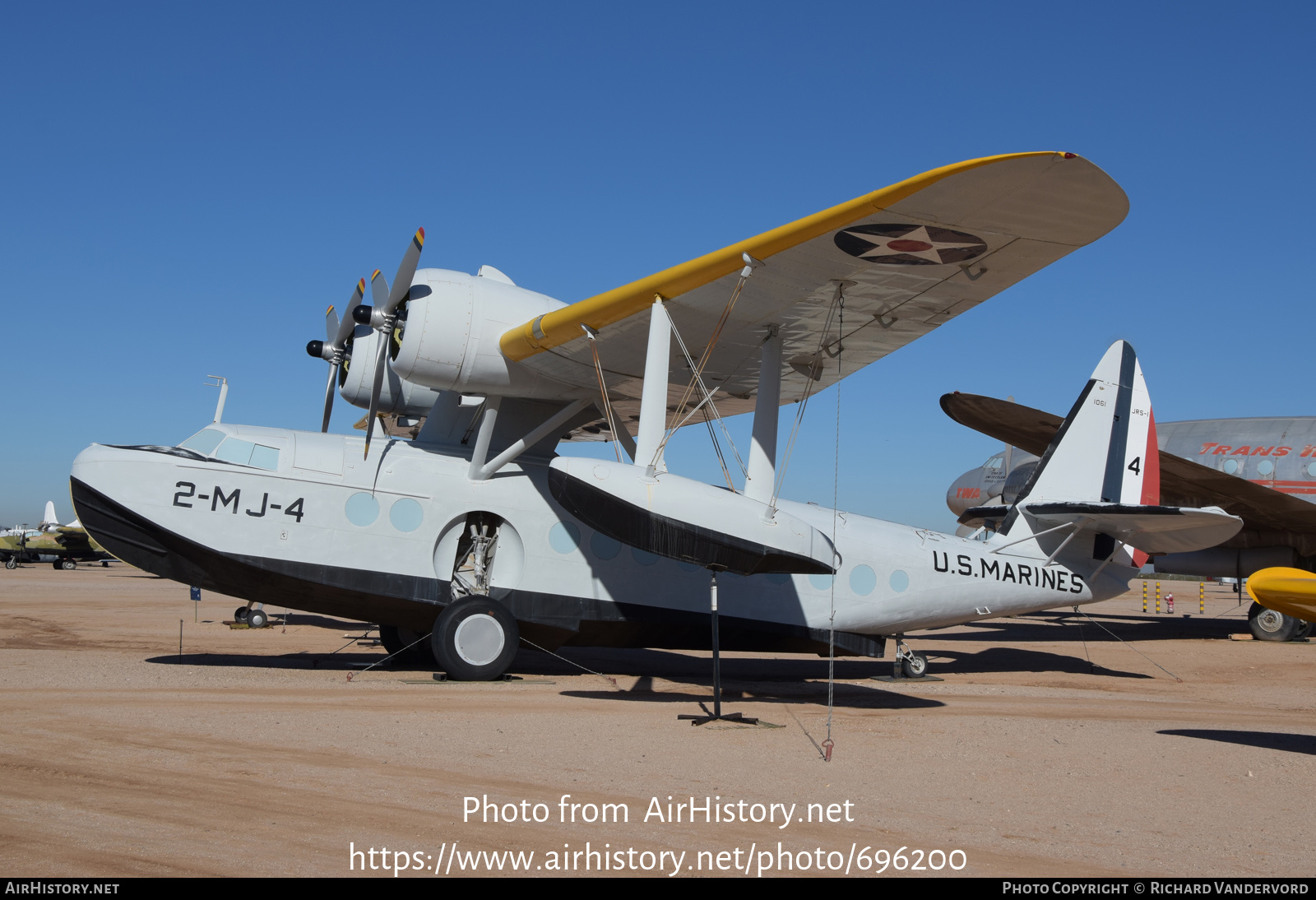 Aircraft Photo of 1061 / NC16934 | Sikorsky S-43 | USA - Marines | AirHistory.net #696200