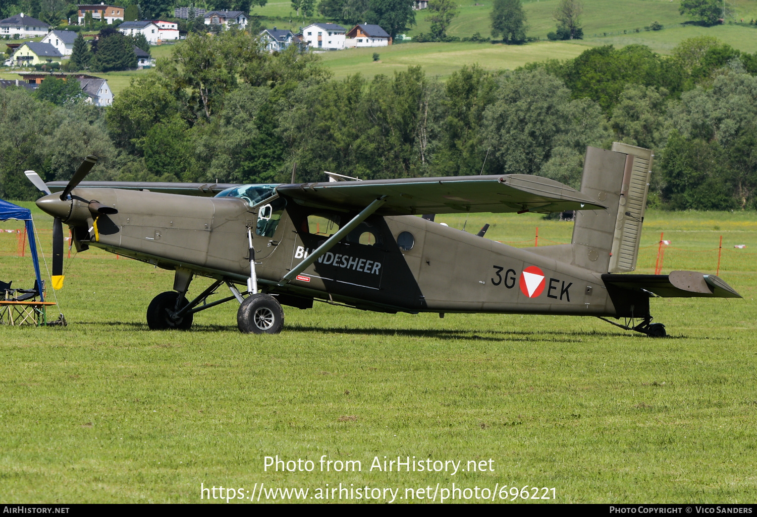 Aircraft Photo of 3G-EK | Pilatus PC-6/B2-H2 Turbo Porter | Austria - Air Force | AirHistory.net #696221