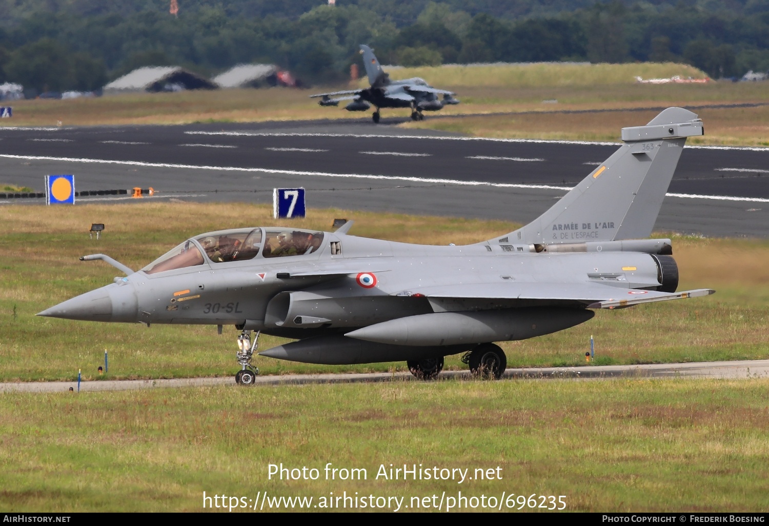 Aircraft Photo of 363 | Dassault Rafale B | France - Air Force | AirHistory.net #696235