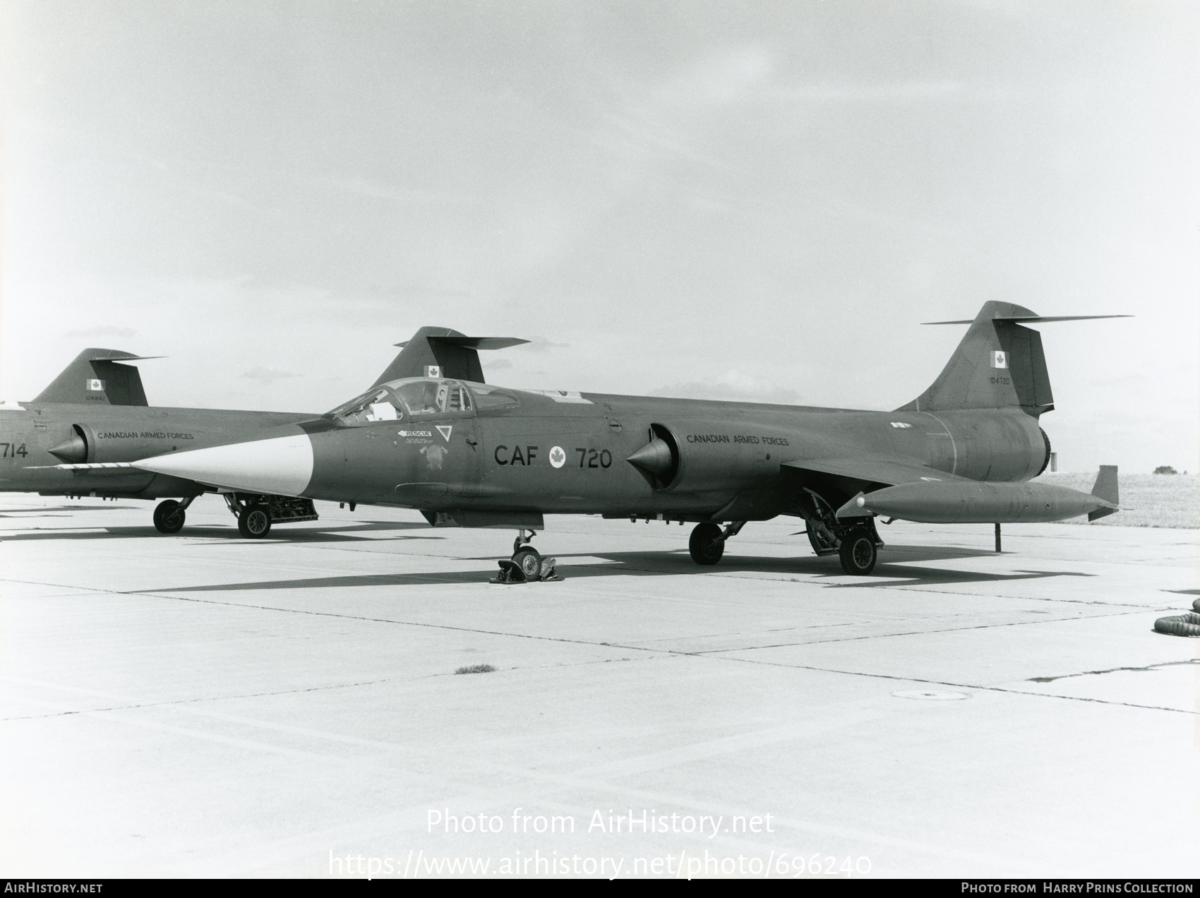 Aircraft Photo of 104720 / 720 | Canadair CF-104 Starfighter | Canada - Air Force | AirHistory.net #696240