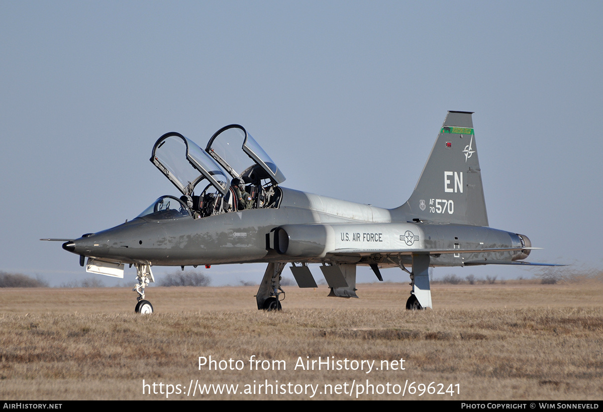 Aircraft Photo of 70-1570 / AF70-570 | Northrop T-38C Talon | USA - Air Force | AirHistory.net #696241