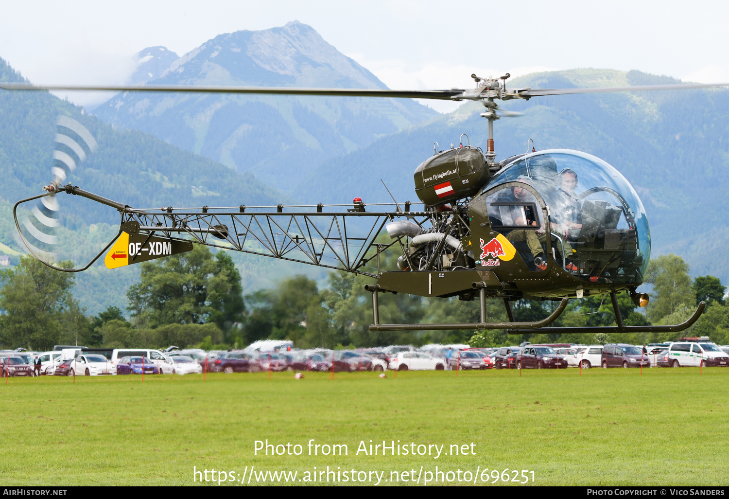 Aircraft Photo of OE-XDM | Bell 47G-3B-1 Sioux | Red Bull | AirHistory.net #696251