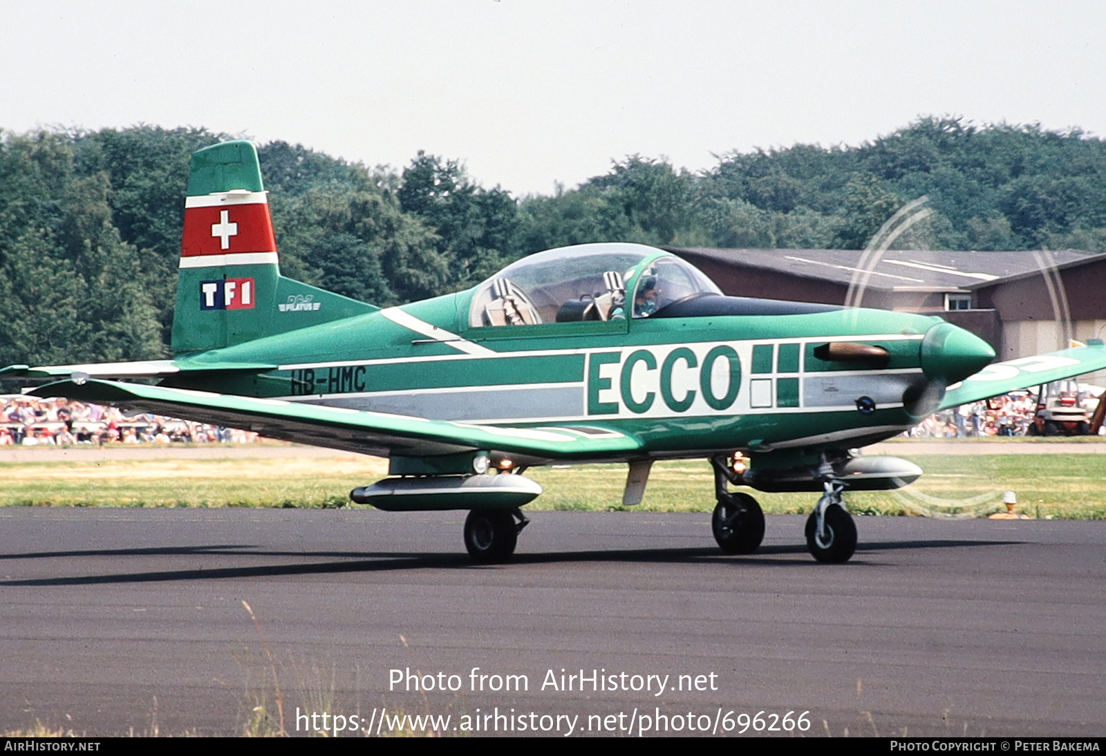 Aircraft Photo of HB-HMC | Pilatus PC-7 | Patrouille Ecco | AirHistory.net #696266