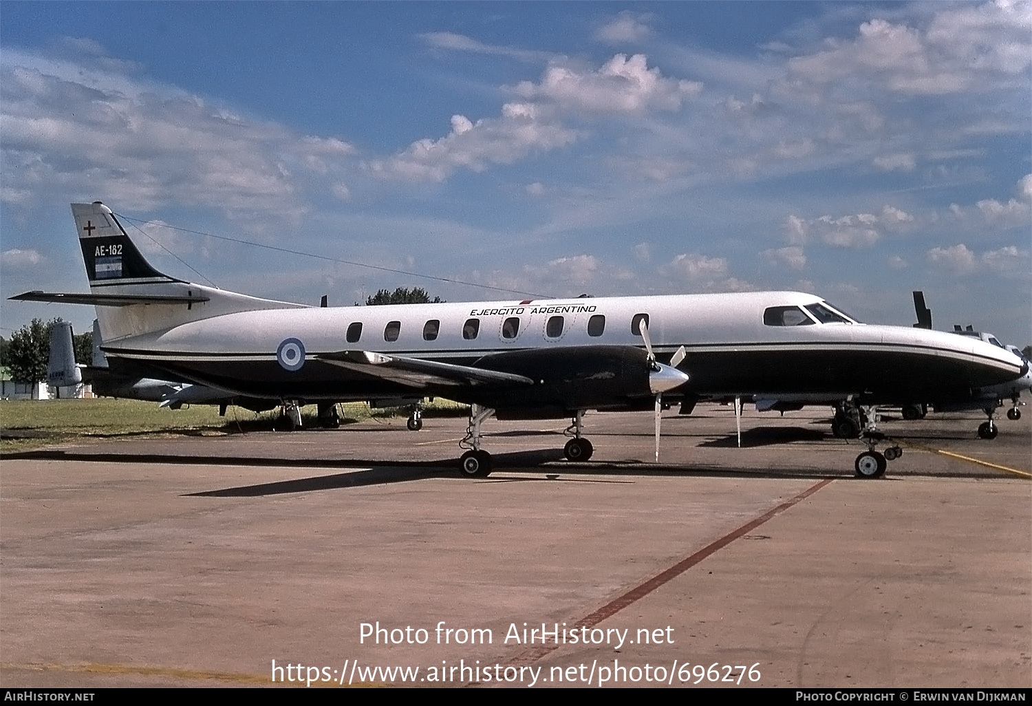 Aircraft Photo of AE-182 | Swearingen SA-226AT Merlin IV | Argentina - Army | AirHistory.net #696276