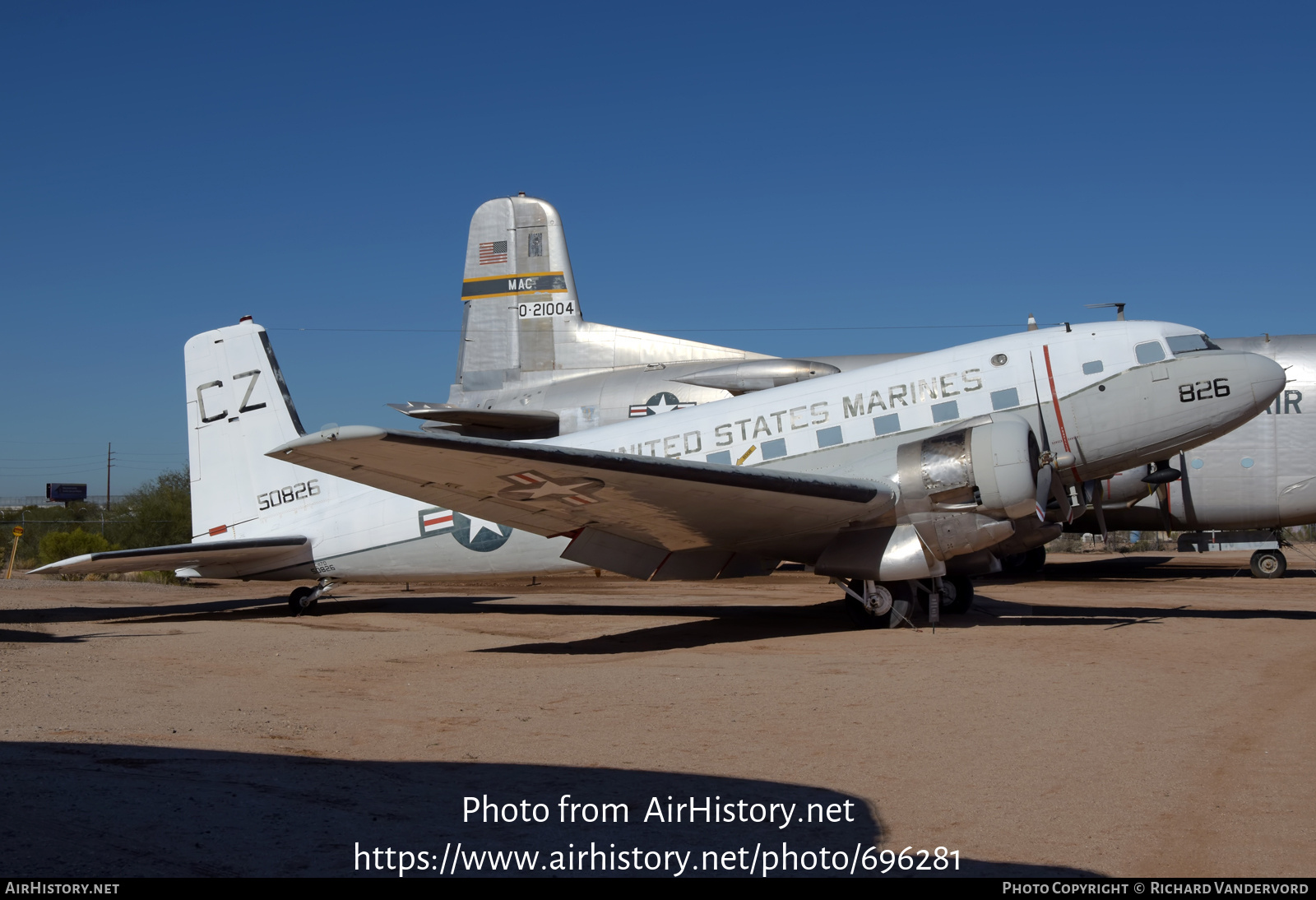 Aircraft Photo of 50826 | Douglas C-117D (DC-3S) | USA - Marines | AirHistory.net #696281