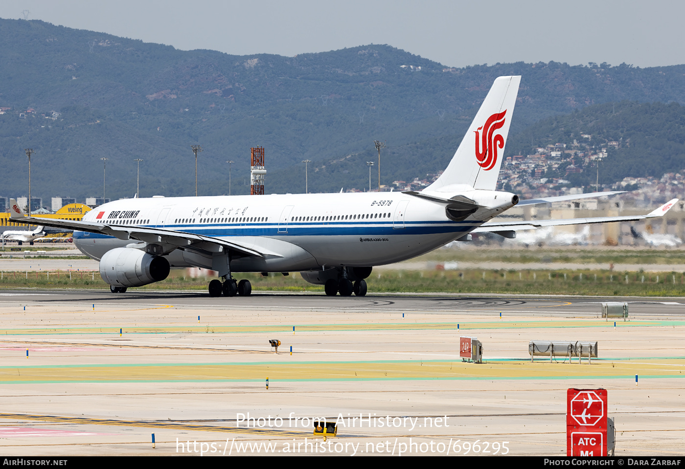 Aircraft Photo of B-5978 | Airbus A330-343E | Air China | AirHistory.net #696295