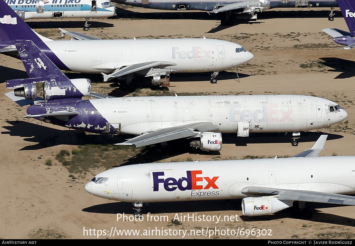 Aircraft Photo of N395FE | Boeing MD-10-10F | FedEx Express - Federal Express | AirHistory.net #696302