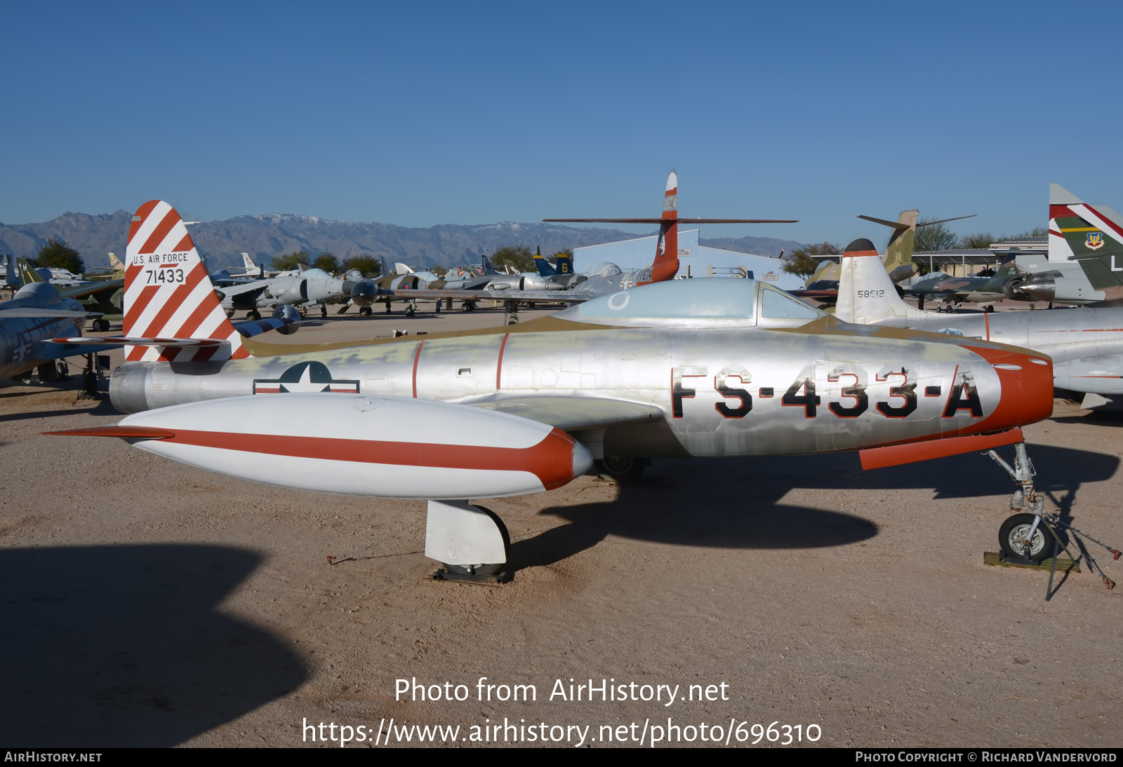 Aircraft Photo of 47-1433 / 71433 | Republic F-84C Thunderjet | USA - Air Force | AirHistory.net #696310