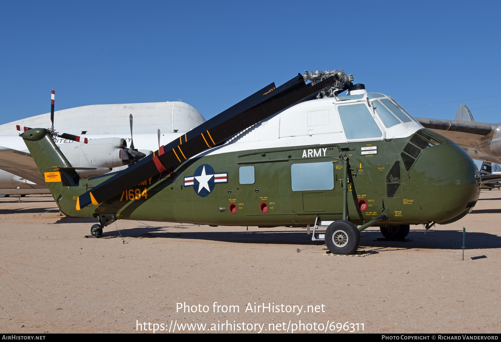 Aircraft Photo of 57-1684 / 71684 | Sikorsky VH-34C Choctaw | USA - Army | AirHistory.net #696311