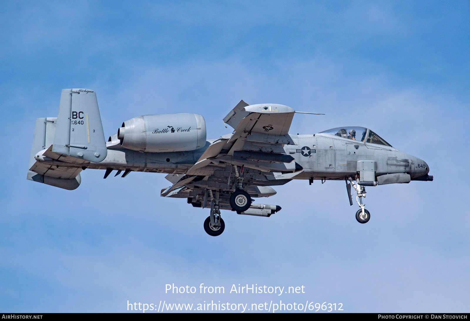 Aircraft Photo of 78-0640 / AF79-640 | Fairchild A-10A Thunderbolt II | USA - Air Force | AirHistory.net #696312