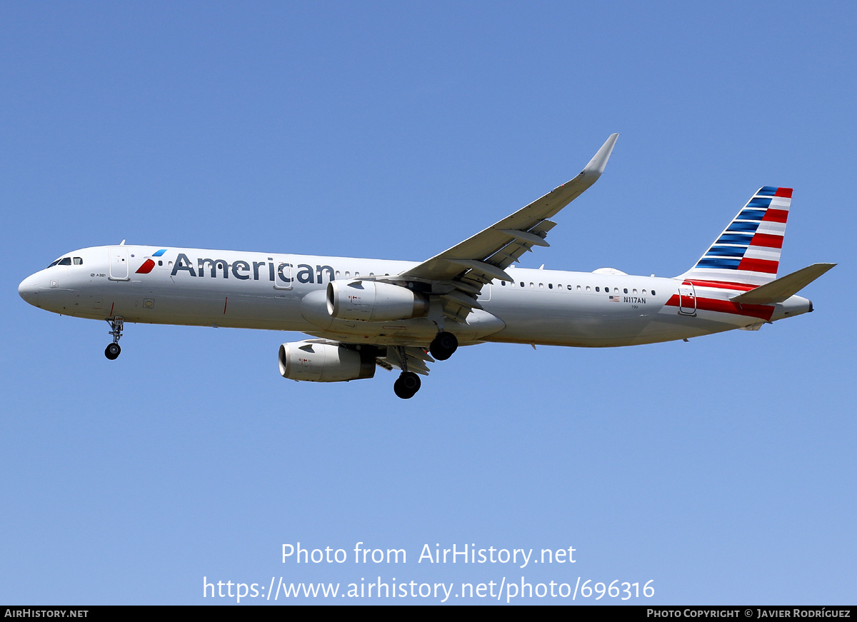 Aircraft Photo of N117AN | Airbus A321-231 | American Airlines ...