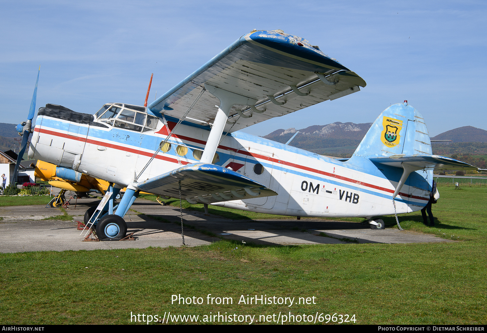 Aircraft Photo of OM-VHB | Antonov An-2P | Halag A.S. Kosice | AirHistory.net #696324