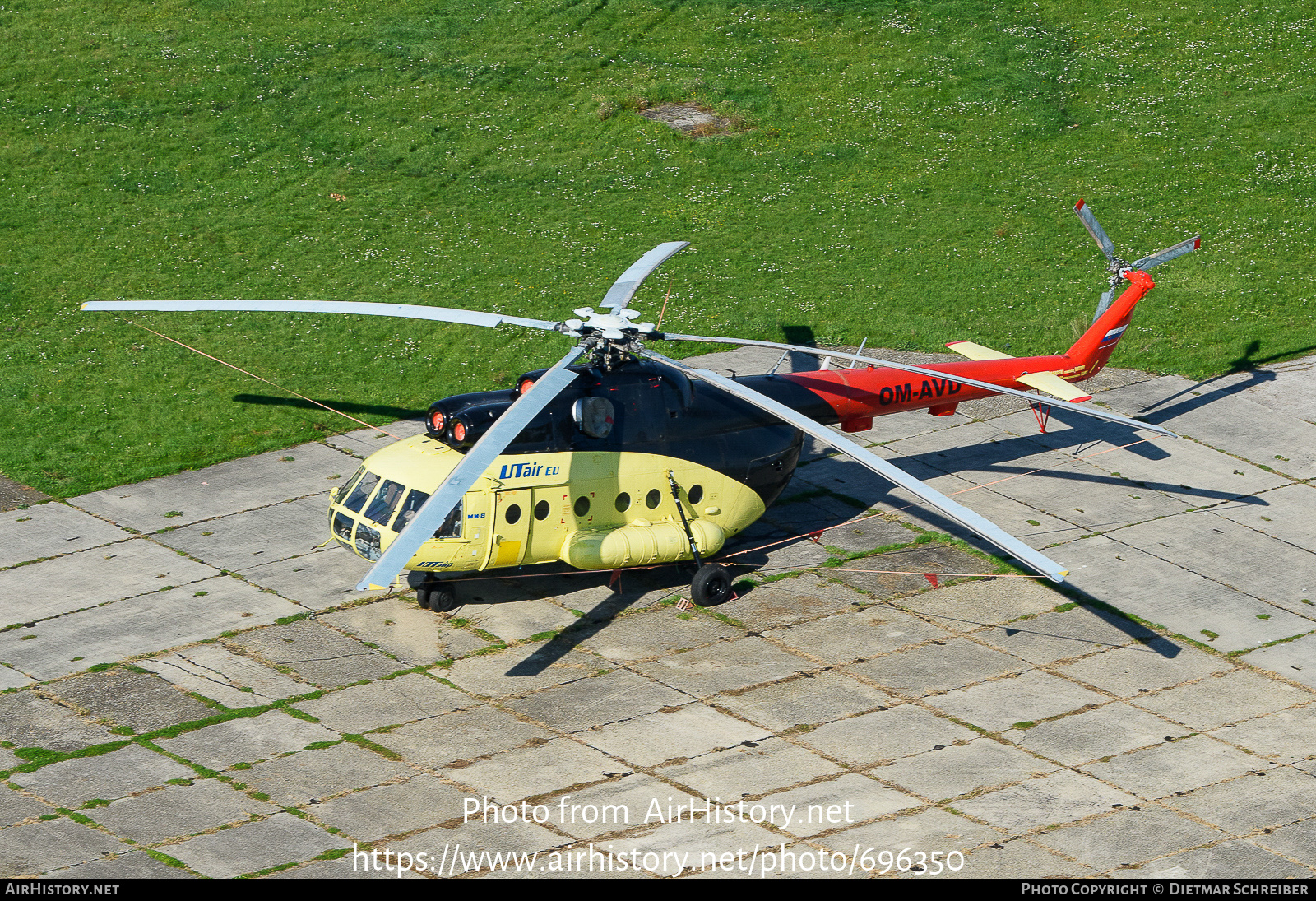 Aircraft Photo of OM-AVD | Mil Mi-8T | UTair EU | AirHistory.net #696350