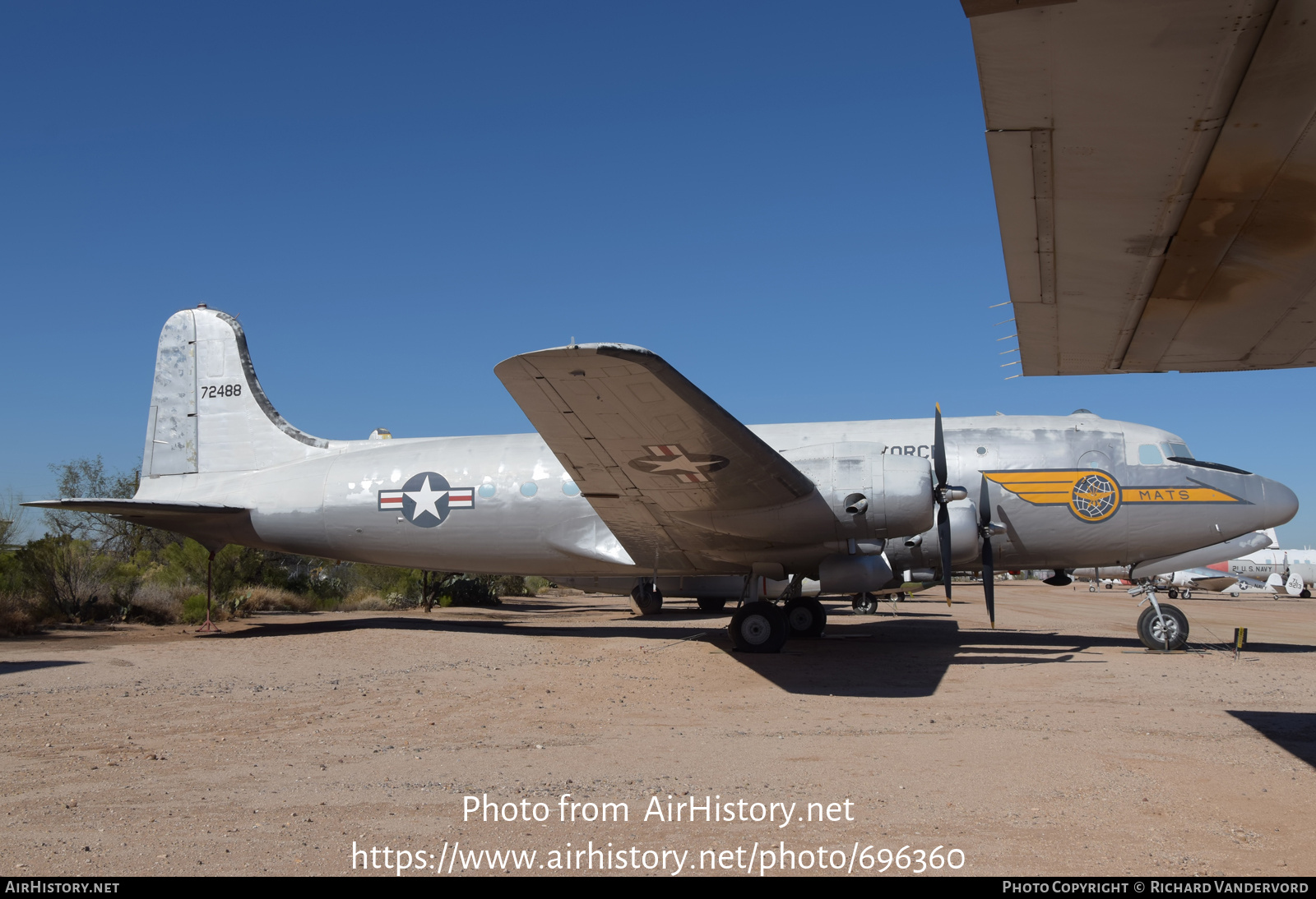 Aircraft Photo of 42-72488 / 72488 | Douglas C-54D Skymaster | USA - Air Force | AirHistory.net #696360