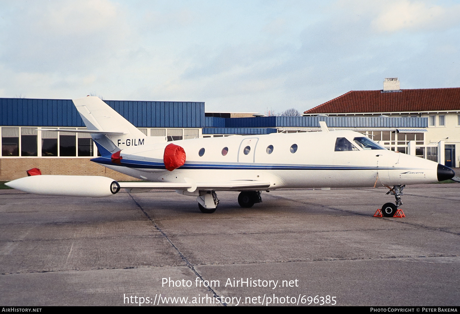 Aircraft Photo of F-GILM | Aerospatiale SN-601 Corvette 100 | AirHistory.net #696385