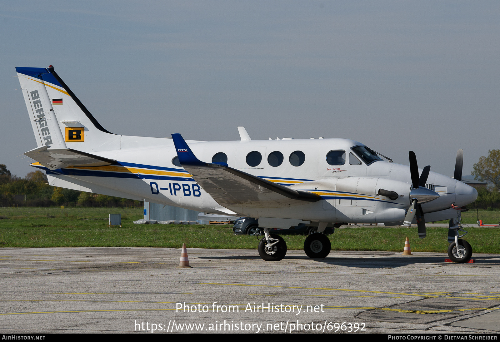 Aircraft Photo of D-IPBB | Beechcraft C90GTx King Air | Berger Group | AirHistory.net #696392