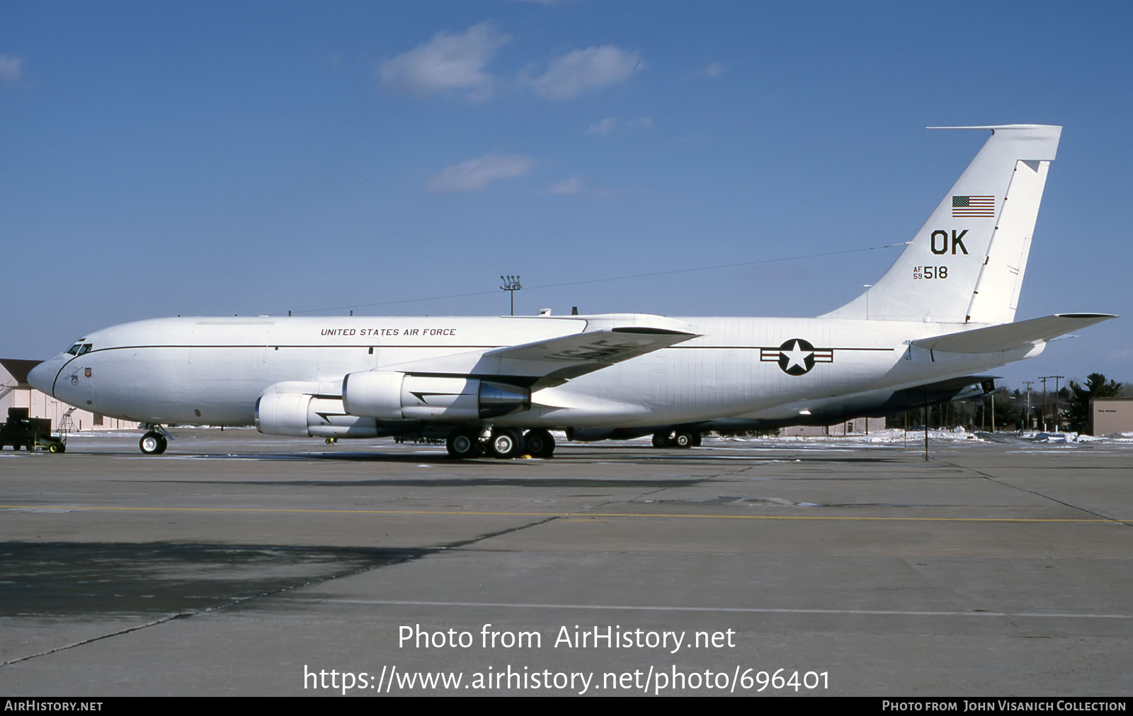 Aircraft Photo of 59-1518 / AF59-518 | Boeing EC-135K | USA - Air Force | AirHistory.net #696401