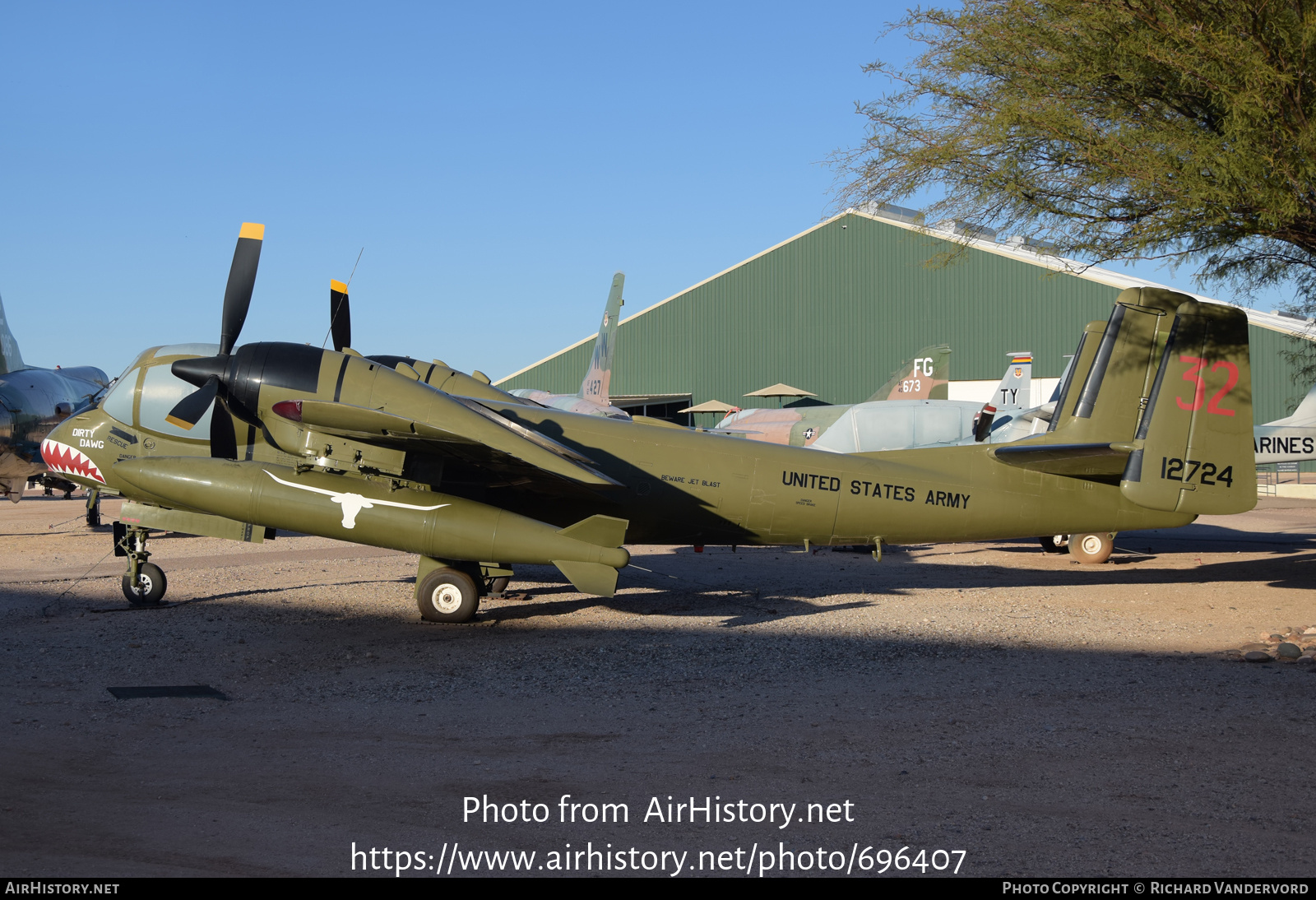 Aircraft Photo of 61-2724 / 12724 | Grumman OV-1C Mohawk (G-134) | USA - Army | AirHistory.net #696407