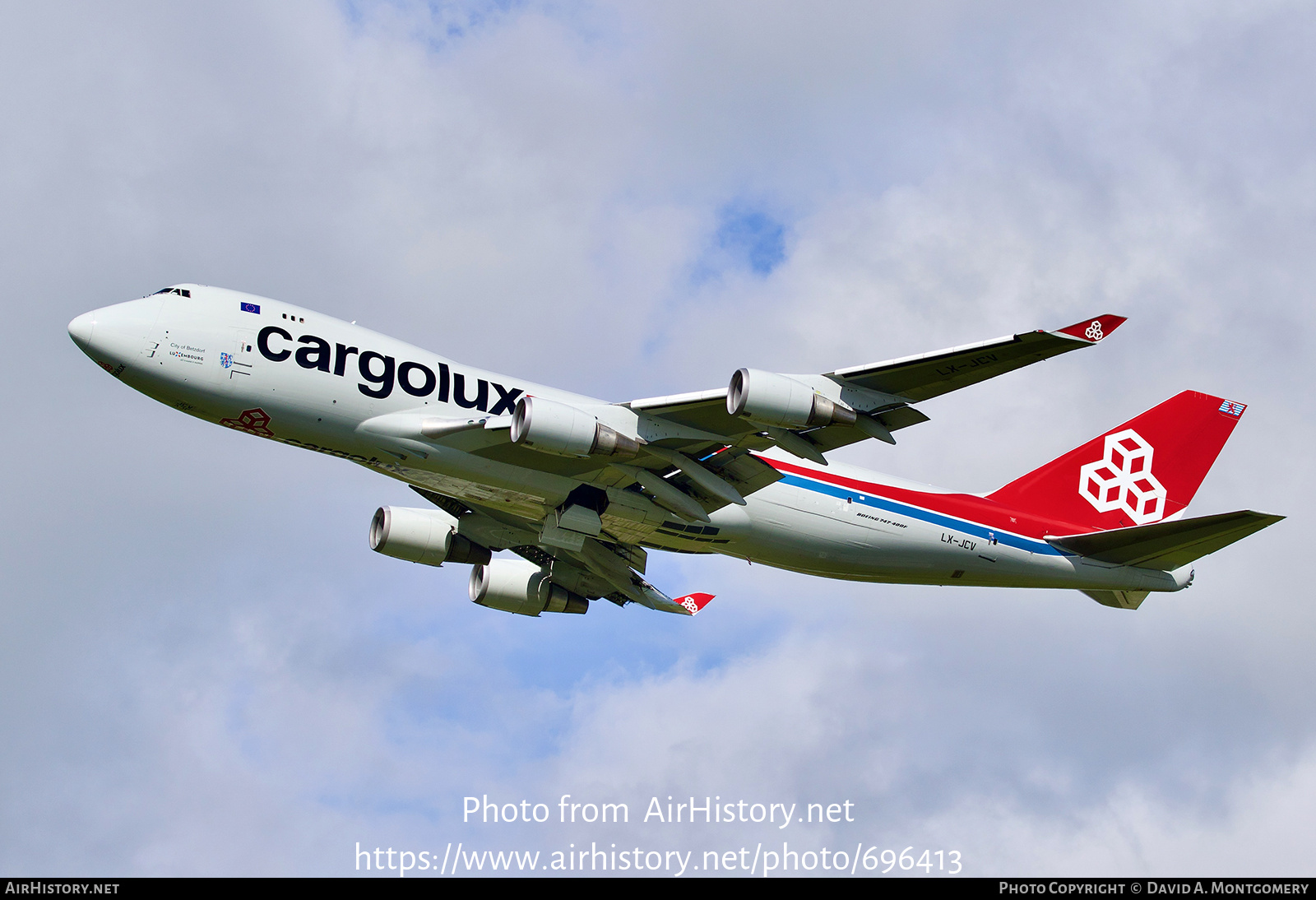 Aircraft Photo of LX-JCV | Boeing 747-4EVF/ER/SCD | Cargolux | AirHistory.net #696413