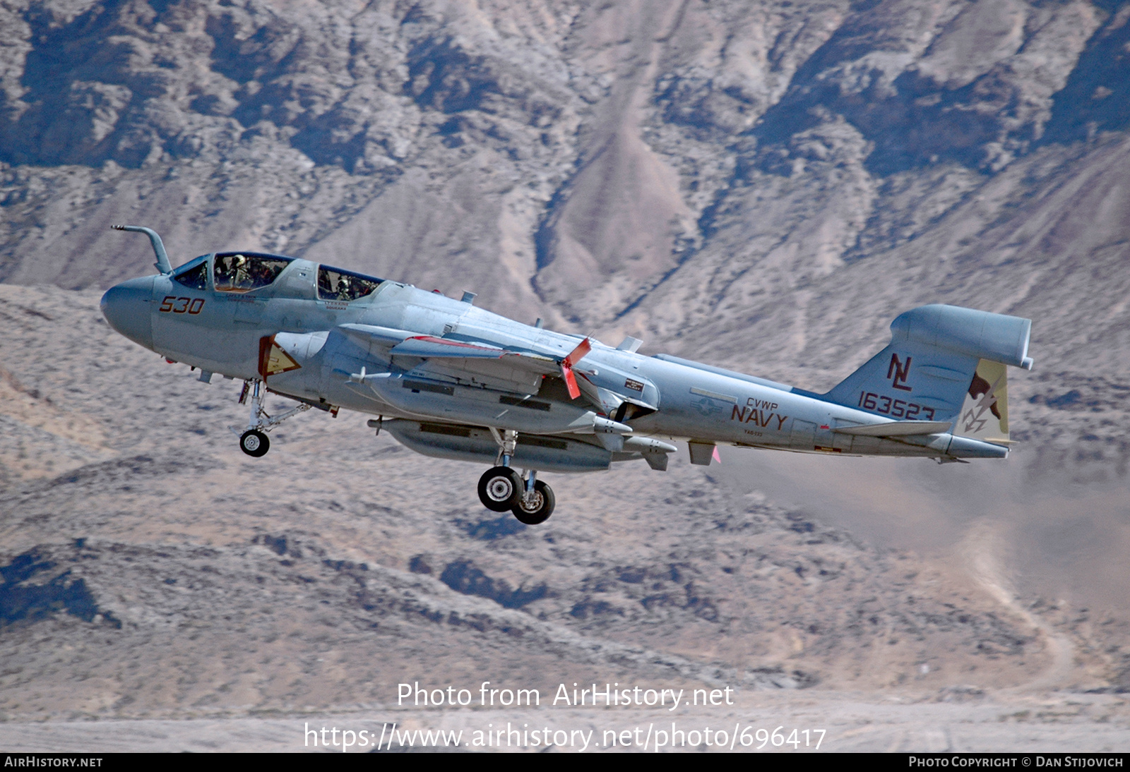 Aircraft Photo of 163523 | Grumman EA-6B Prowler (G-128) | USA - Navy | AirHistory.net #696417