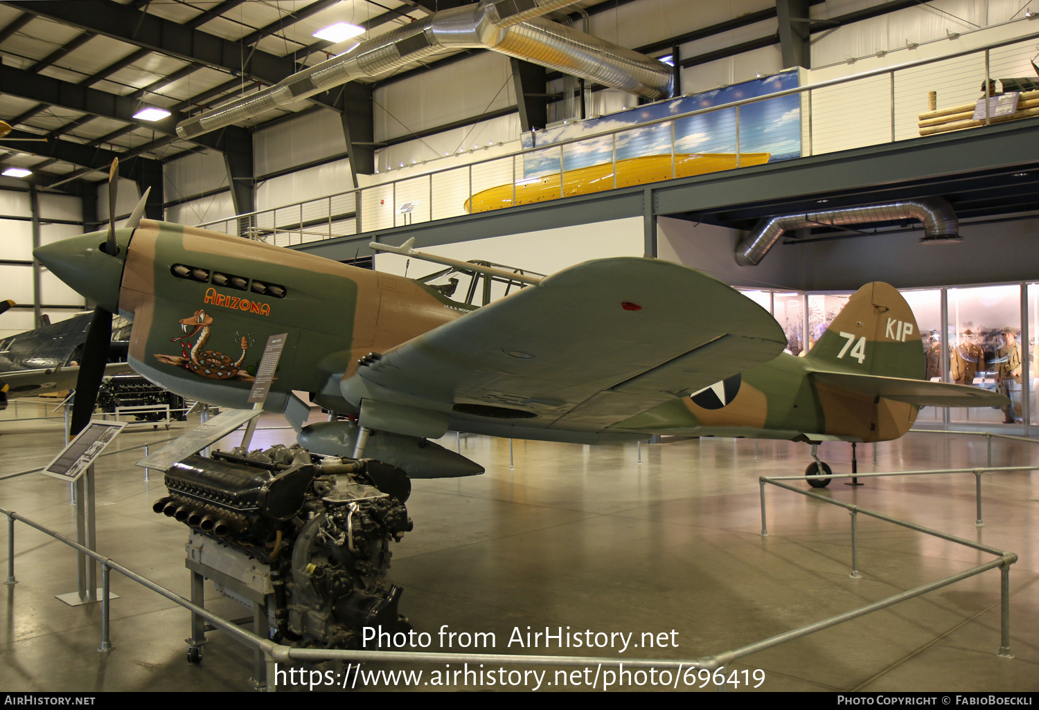 Aircraft Photo of 41-25163 | Curtiss P-40E Warhawk | USA - Air Force | AirHistory.net #696419